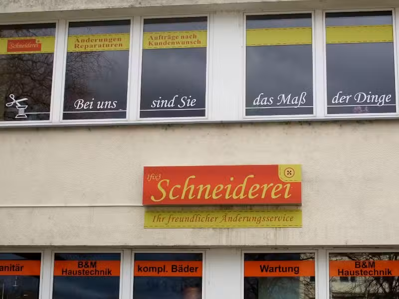 1 fix 3 Schneiderei Inh. Frank Podgorski
