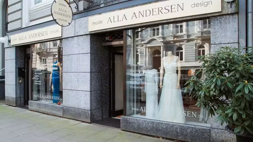 Alla Andersen &ndash; Brautmode und Ma&szlig;anfertigung