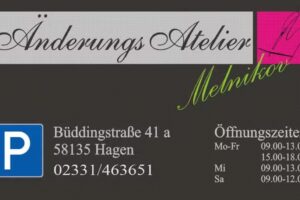 &Auml;nderungsatelier Melnikov