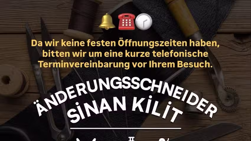 &Auml;nderungsschneider Sinan Kilit