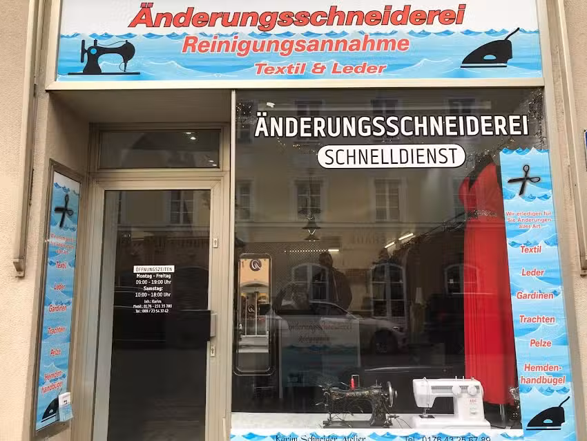 &Auml;nderungsschneidere und Reinigungsannahme Karim