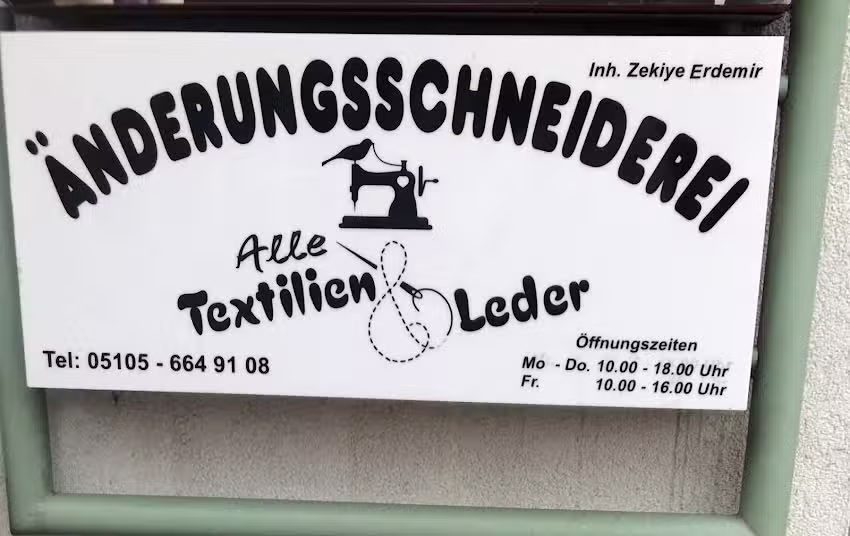 &Auml;nderungsschneiderei
