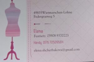 &Auml;nderungsschneiderei