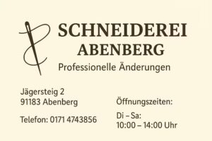 &Auml;nderungsschneiderei