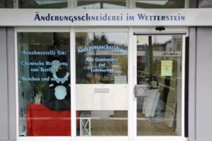 &Auml;nderungsschneiderei am Wetterstein