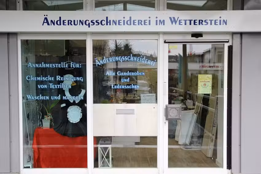 &Auml;nderungsschneiderei am Wetterstein