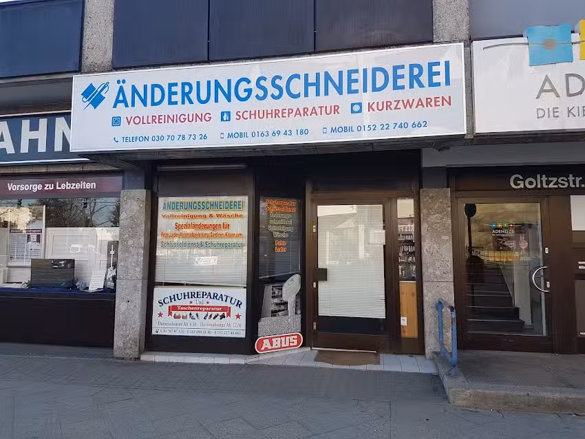 &Auml;nderungsschneiderei Aslansoy