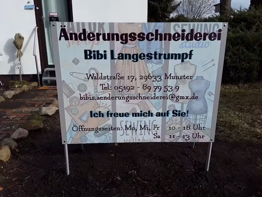 &Auml;nderungsschneiderei Bibi Langestrumpf