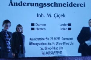 &Auml;nderungsschneiderei- Cicek