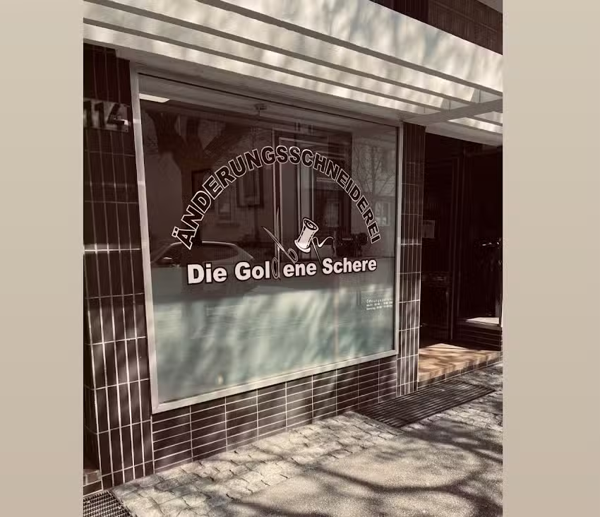 &Auml;nderungsschneiderei- Die Goldene Schere