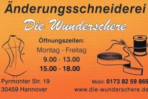 &Auml;nderungsschneiderei &bdquo;Die Wunderschere&ldquo;