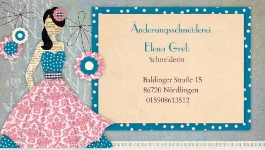 &Auml;nderungsschneiderei Elena Greb
