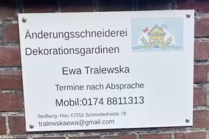 &Auml;nderungsschneiderei Ewa Tralewska