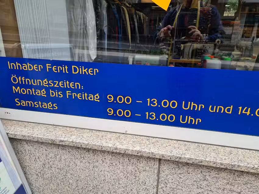 &Auml;nderungsschneiderei Friedberg Diker