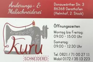 &Auml;nderungsschneiderei Kuru