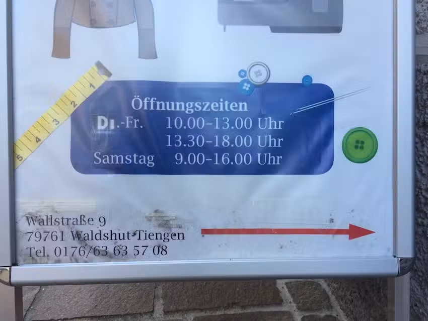 &Auml;nderungsschneiderei Muji