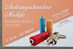 &Auml;nderungsschneiderei Mustafa