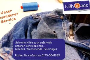 &Auml;nderungsschneiderei &ndash; N&auml;hOase