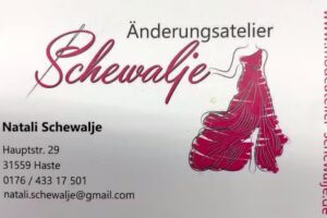 Änderungsschneiderei Schewalje