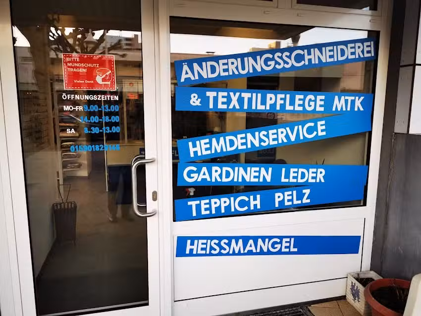 &Auml;nderungsschneiderei & Textilreinigung MTK (Hemdenservice)