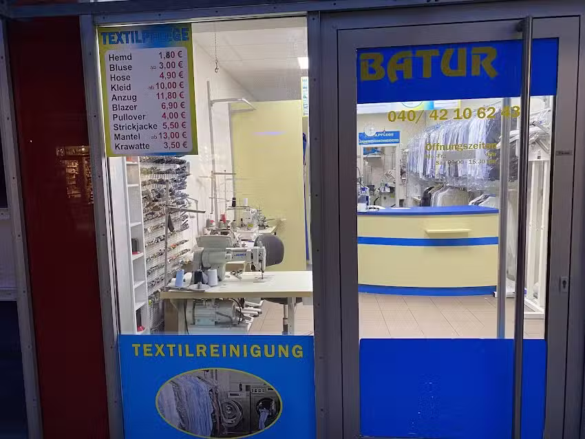 &Auml;nderungsschneiderei Textilreinigung Schuhreparatur Schl&uuml;sseldienst