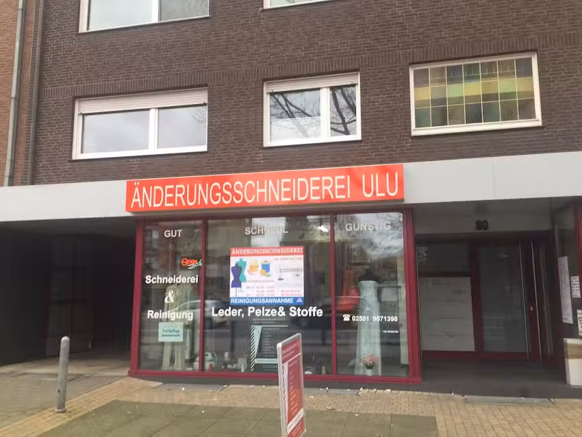 &Auml;nderungsschneiderei Ulu & Reinigungsannahme