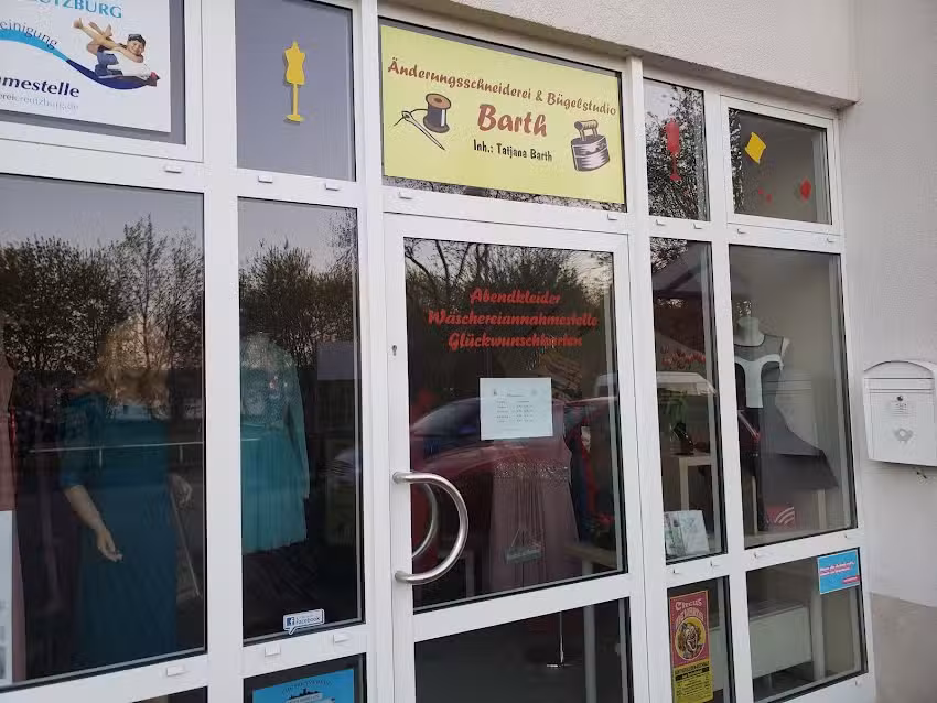 &Auml;nderungsschneiderei und B&uuml;gelstudio Barth