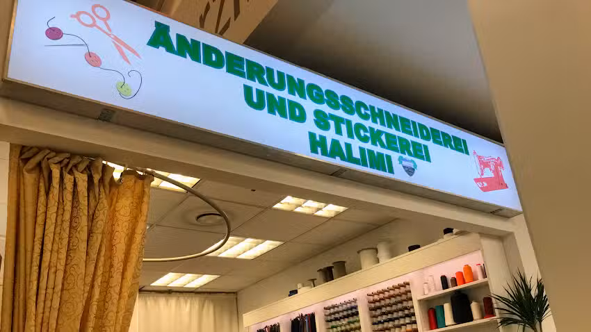 &Auml;nderungsschneiderei und Stickerei Halimi