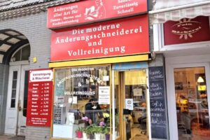 &Auml;nderungsschneiderei und Vollreinigung