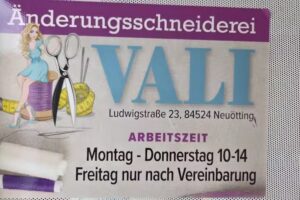 Änderungsschneiderei Vali