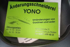Änderungsschneiderei Yono