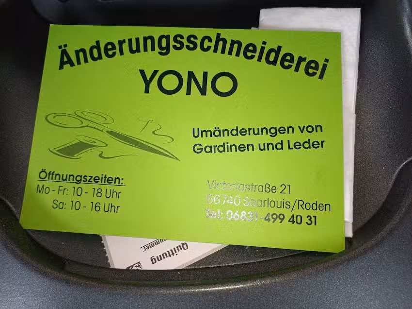 &Auml;nderungsschneiderei Yono