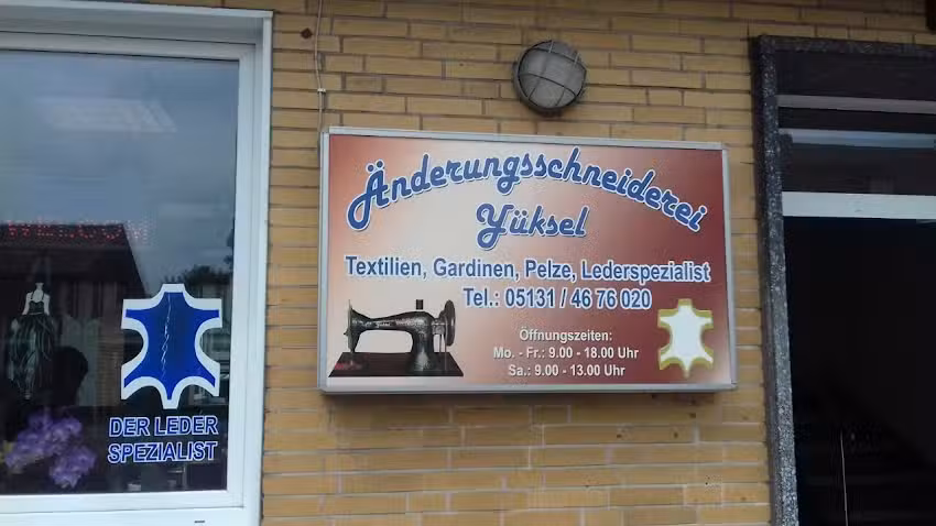 &Auml;nderungsschneiderei Y&uuml;ksel