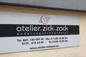 Atelier Zick Zack, Änderungsschneiderei