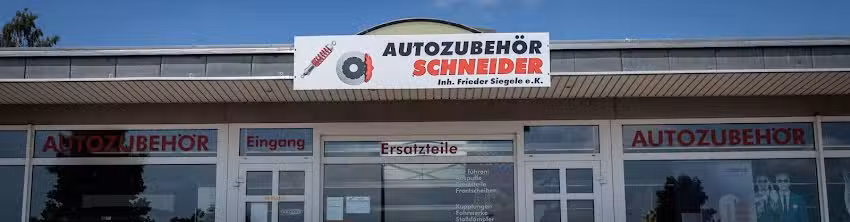 Autozubeh&ouml;r Schneider, Inh. Frieder Siegele e.K.
