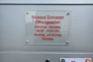 B&auml;ckerei Schneider
