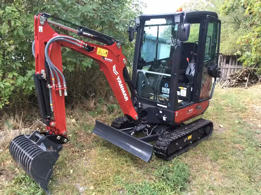 Bagger und Baumaschinen Vermietung Schneider