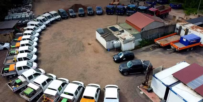 Bauhof &ndash; Schneider Bau GmbH