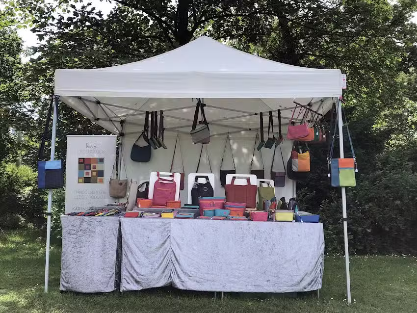 Buntes Leder-Gl&uuml;ck Katrin Schneider