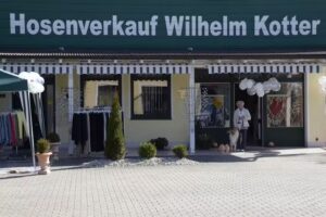 &bdquo;das original&ldquo; Hosenverkauf Wilhelm Kotter nur in Tettenweis
