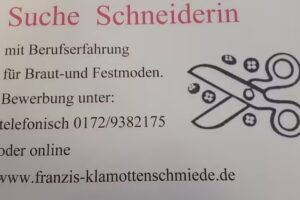 Franziskas Klamottenschmiede &Auml;nderungsschneiderei