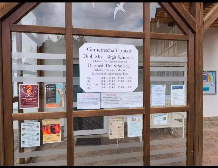 Gemeinschaftspraxis Dipl. Med. B. Schneider und Dr. med. U. Schneider