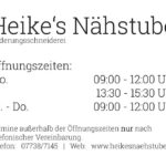 Heike&rsquo;s N&auml;hstube