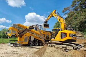 Helmut Schneider Transporte, Bagger