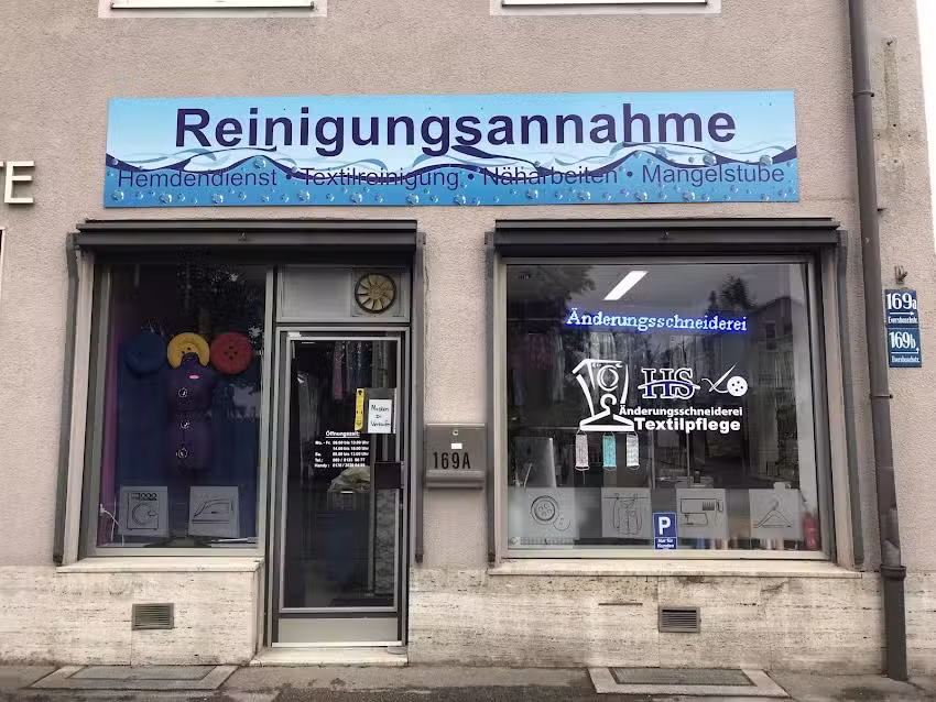 HS Annahmestelle Textilpflege &bull; &Auml;nderungsschneider &bull; Teppichreinigung &bull; Lederreinigung