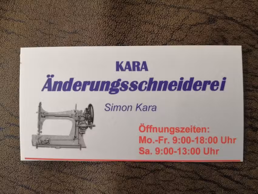 KARA &Auml;nderungsschneiderei