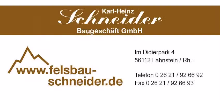 Karl-Heinz Schneider Baugesch&auml;ft GmbH