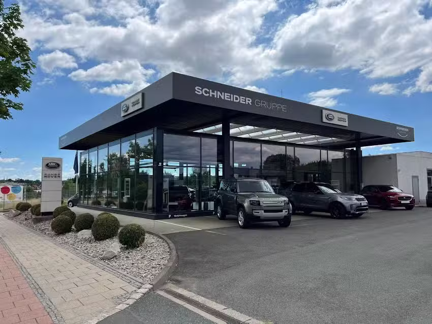 Land Rover &ndash; BOR Schneider Gruppe GmbH Chemnitz Filiale Hof