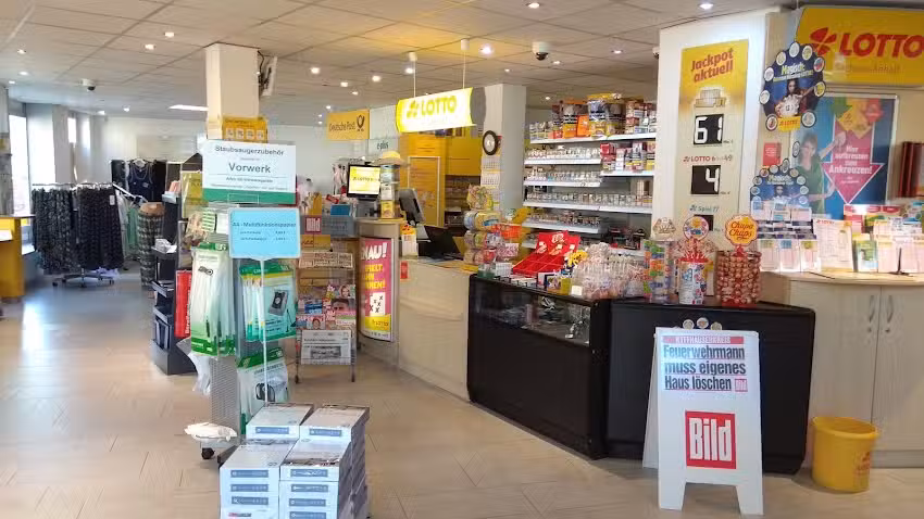 Lotto / Tabak / &Auml;nderung Schneiderei / Schreibwaren /Uhren Service