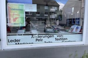 Mass- &Auml;nderungsatelier Reinigung &ndash; Schneiderei